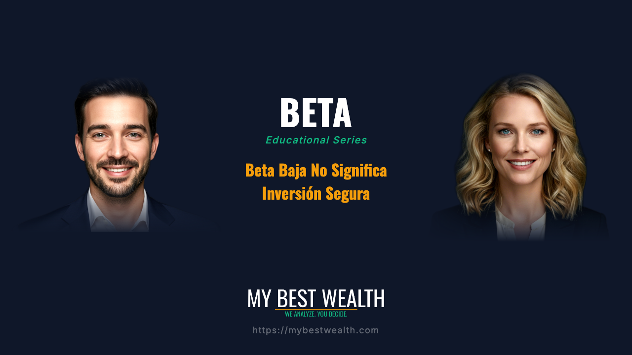 Beta: El número que te dice cuánto riesgo de mercado asumes